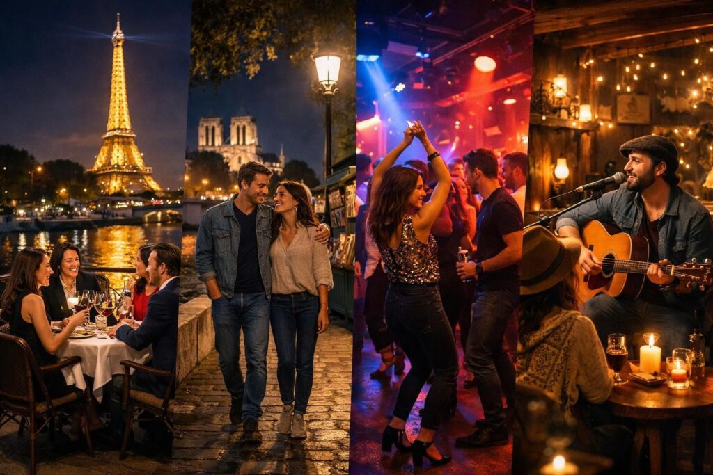 découvrez les meilleures idées pour sortir le soir à paris, adaptées à tous les styles : soirées festives, dîners cosy, concerts et balades nocturnes.