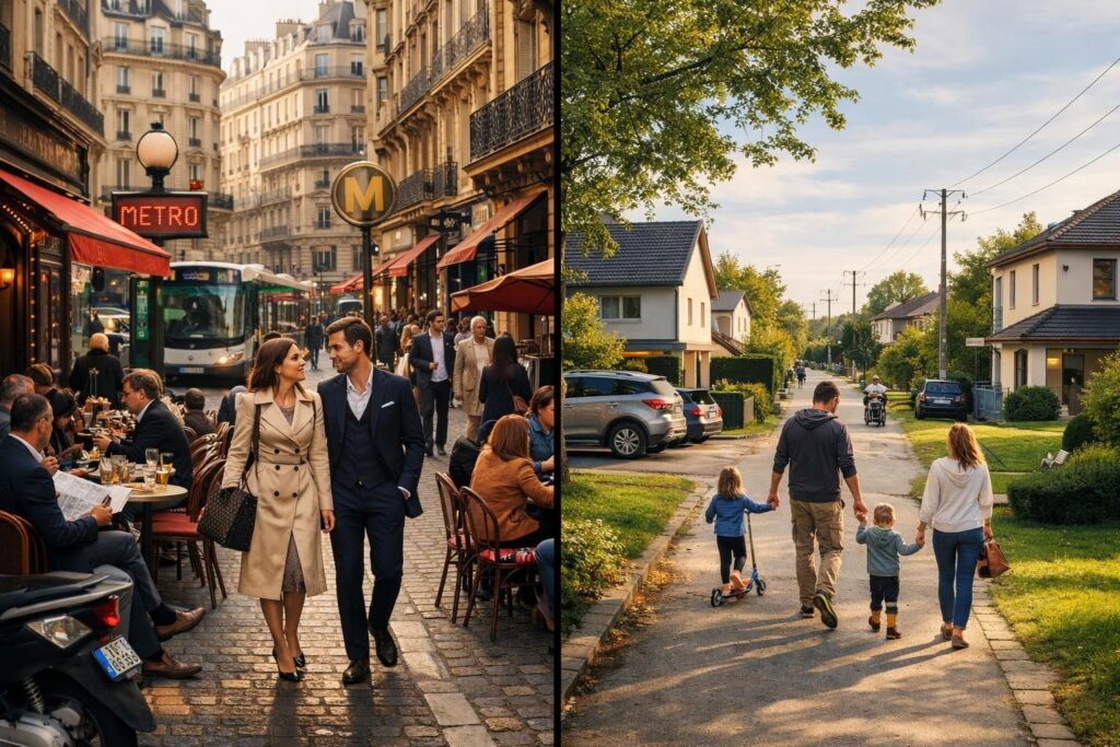 découvrez les avantages, inconvénients et le budget nécessaire pour vivre à paris ou en banlieue, afin de choisir le cadre de vie qui vous convient le mieux.