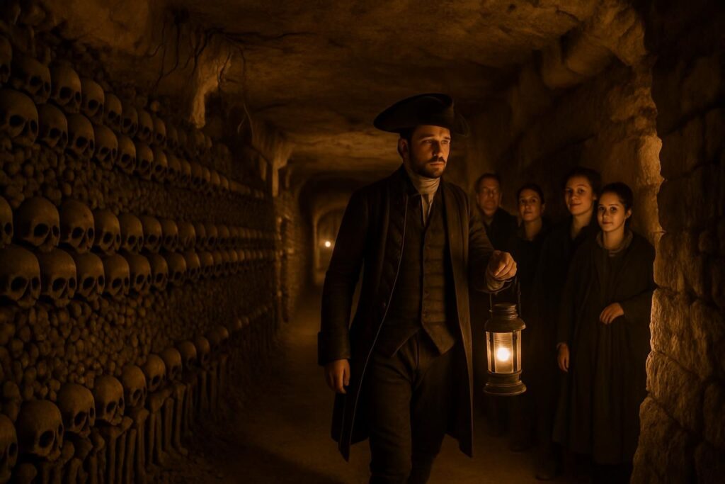 découvrez l'histoire fascinante des catacombes de paris, leurs origines mystérieuses, les secrets qu'elles renferment et toutes les informations pratiques pour une visite inoubliable.